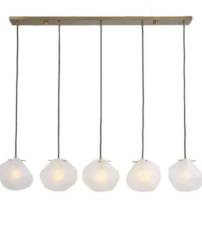 Pendiente 5 Luces Geodesic